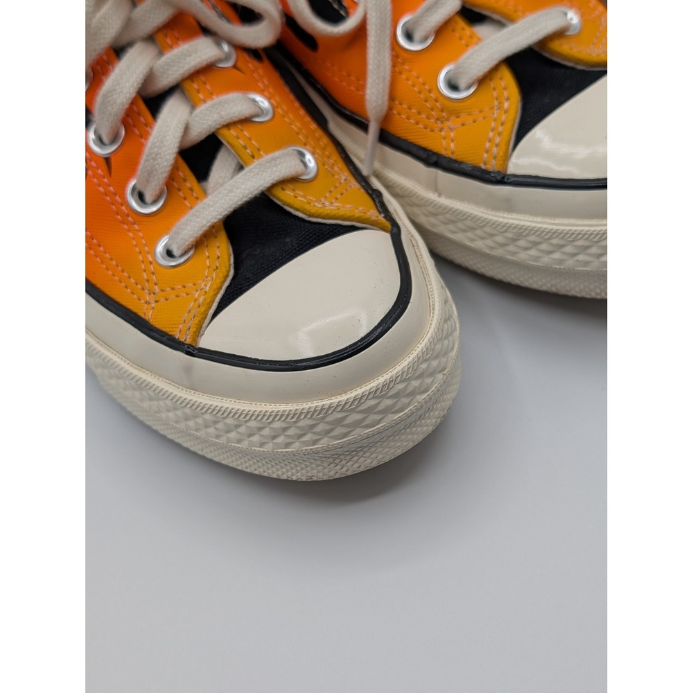Converse Chuck 70 Archival Flame Print Low Top Black Red 167813C Womens 7 Mens 5 - Picture 6 of 12